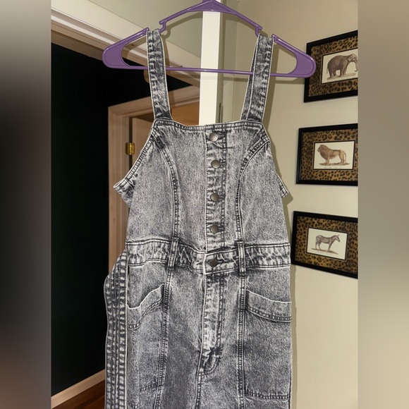 Universal Thread Acid Washed Romper - Picture 4 of 4
